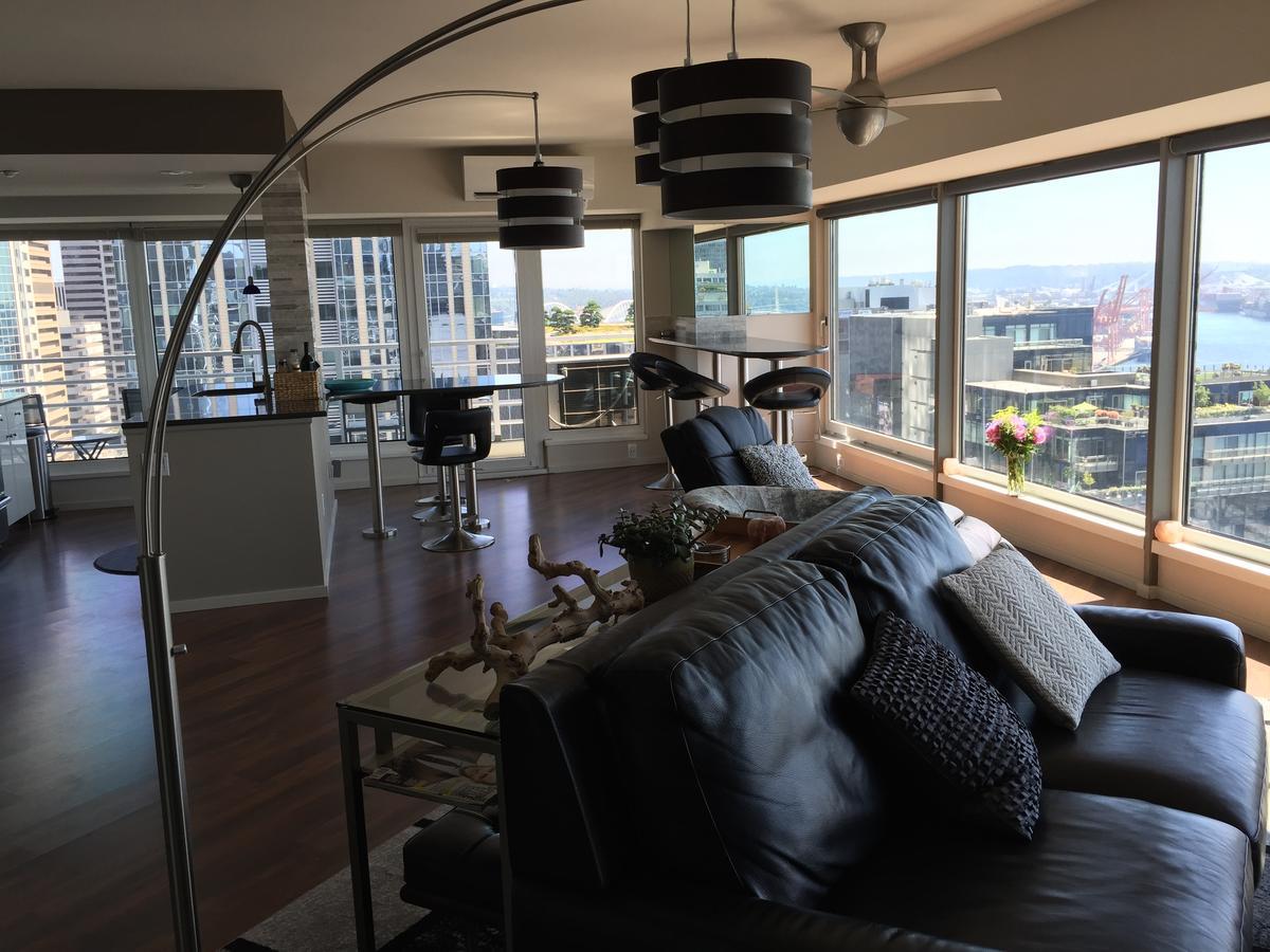 Апарт отель Pike Place Penthouse Сиэтл Экстерьер фото